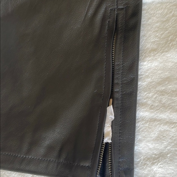 MOTORCYCLE  men’s riding black genuine leather pants Polaris biker - Picture 11 of 11